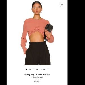 Revolve Lenny Top in Rose Mauve